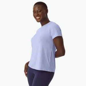 Bombas Women’s Blue Soft Tech T-Shirt, size M